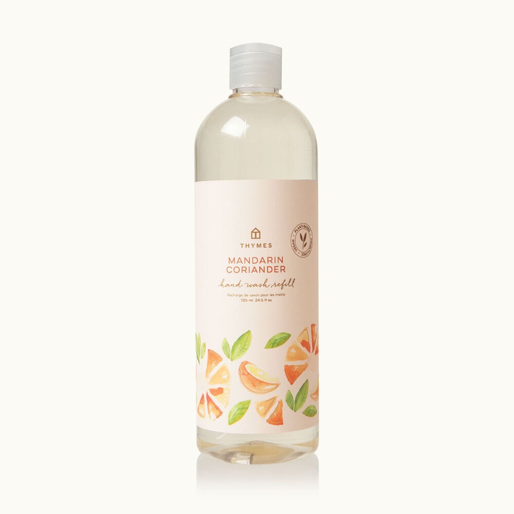 Thymes Mandarin Coriander Hand Wash Refill to Refresh Your Hand Wash image number 0